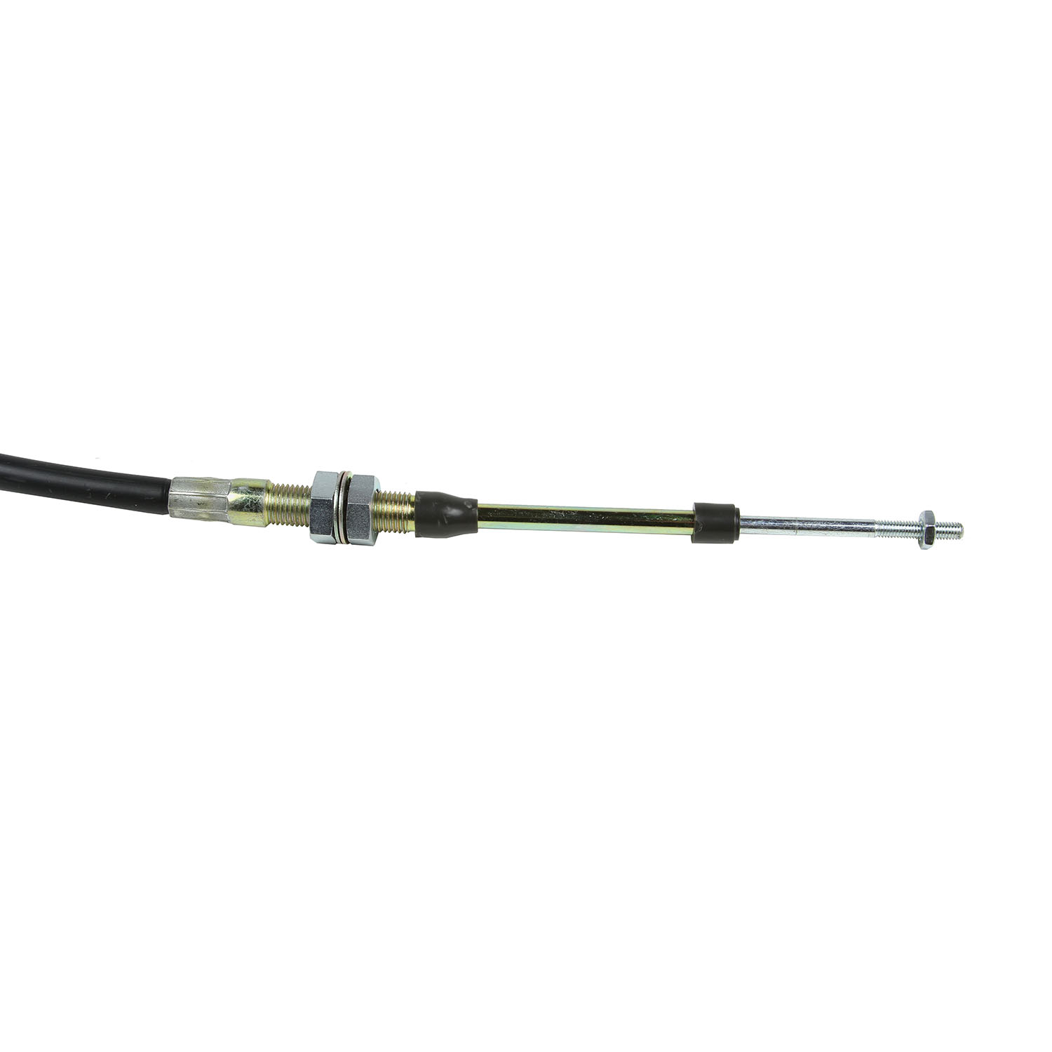 B&M Super Duty Shifter Cable - 3-Foot Length - Black 